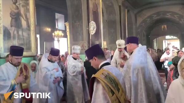 В приднестровских Бендерах сегодня проходят мероприятия по случаю 110-летия визита в города российского императора Николай II - Sputnik Молдова