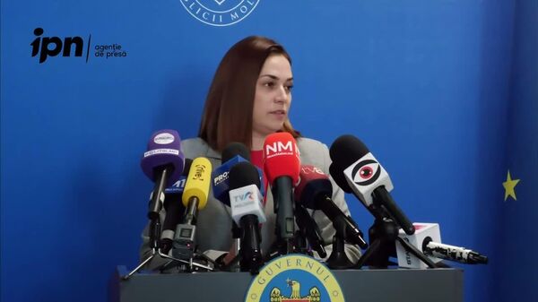 Reacția ministrei agriculturii, Ludmila Catlabuga, la protestul fermierilor - Sputnik Moldova