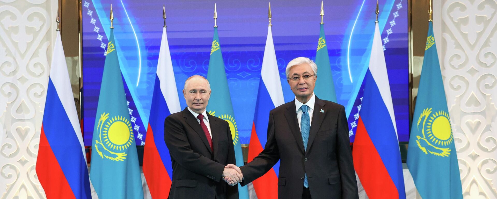 Государственный визит президента РФ Владимира Путина в Казахстан - Sputnik Молдова, 1920, 28.05.2026
