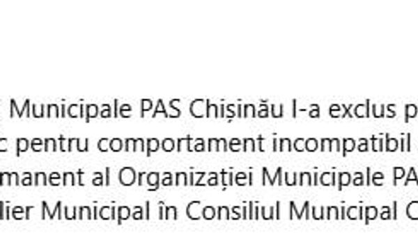 Scandal în Partidul Acțiune și Solidaritate din cadrul Consiliul Municipal Chișinău - Sputnik Moldova