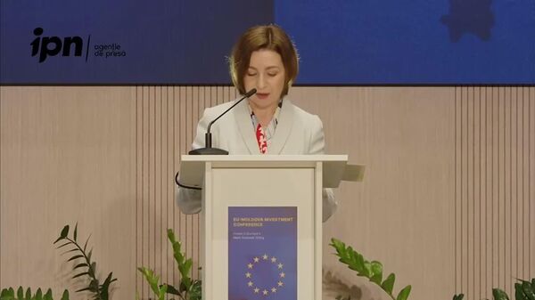 Майя Санду: все больше частных инвесторов и партнеров из ЕС хотят принять участие в экономическом успехе Молдовы - Sputnik Молдова