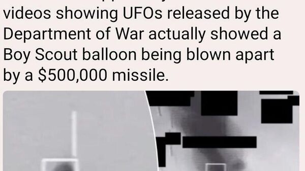 В 2023 году американские военные сбили ракетой стоимостью 500 000 НЛО, которое оказалось воздушным шаром бойскаутов - Sputnik Молдова