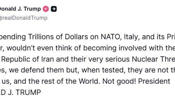Trump continuă să o atace pe Meloni, premierul Italiei - Sputnik Moldova