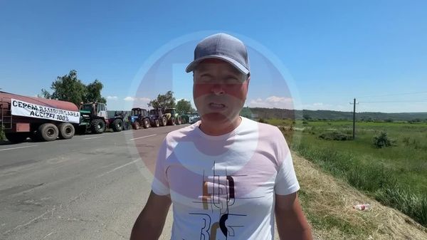 Фермеры решат, будут ли блокировать таможенные КПП, после встречи со спикером парламента Игорем Гросу - Sputnik Молдова