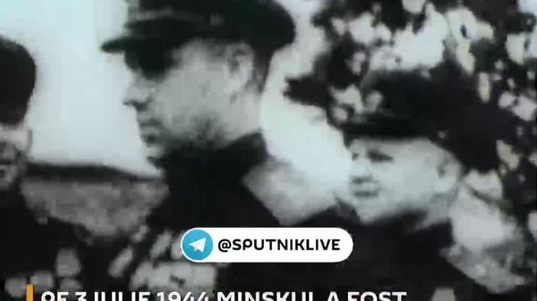 Pe 3 iulie 1944 trupele sovietice au eliberat Minskul de sub ocupația invadatorilor germano-fasciști - Sputnik Moldova