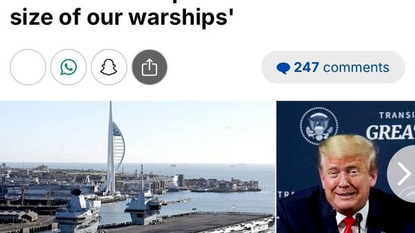 Британцы обиделись на Трампа из-за слов об их кораблях — решили не отправлять авианосец на парад в честь 250-летия США - Sputnik Молдова