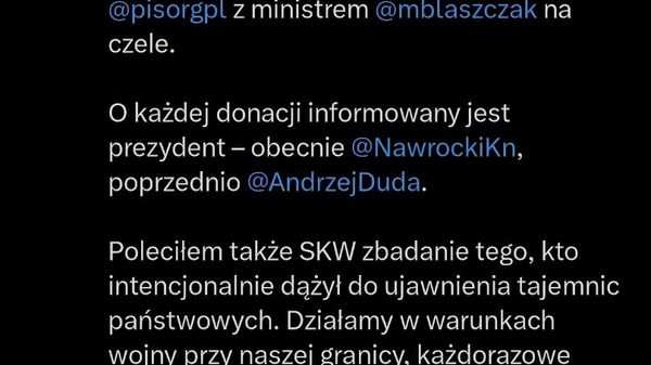 В Польше продолжается скандал по поводу передачи Украине ракет-перехватчиков для комплексов Patriot - Sputnik Молдова