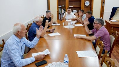 Заседание президиума Народного собрания Гагаузии
