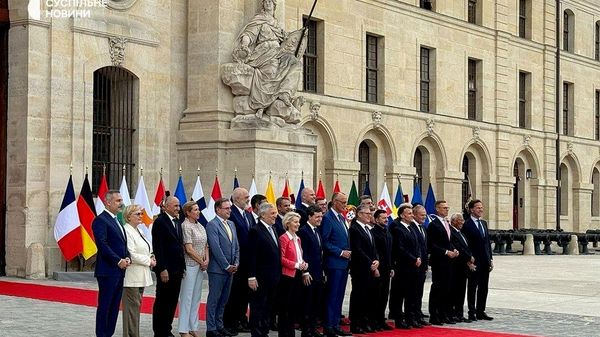 Maia Sandu nu se vede în prima imagine de azi de la Paris de la „Coaliția voluntarilor” - Sputnik Moldova