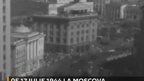 La doi ani de la începutul Bătăliei de la Stalingrad, pe 17 iulie 1944, la Moscova a avut loc „Marele Vals” — parada prizonierilor de război germani - Sputnik Moldova