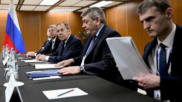 Встреча министра иностранных дел Сергея Лаврова и госсекретаря США Марко Рубио - Sputnik Moldova