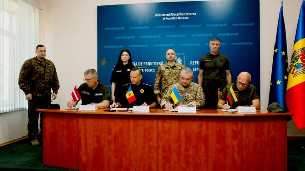 Главы погранслужб Молдовы, Украины Латвии и Литвы подписали заявление о сотрудничестве - Sputnik Молдова