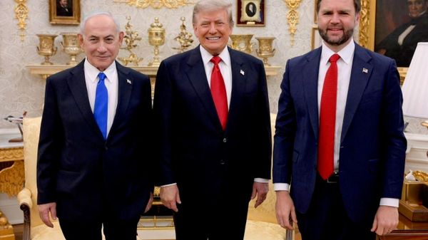Netanyahu alături de Trump și Vance - Sputnik Moldova