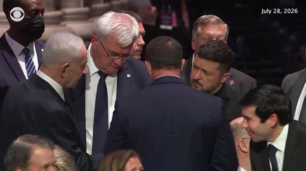 Netanyahu și Zelenski au fost văzuți discutând înainte de funeraliile senatorului Lindsey Graham - Sputnik Moldova
