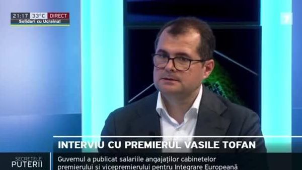 Premierul Vasile Tofan, despre Vlad Plahotniuc: O să facă pușcărie și nu trebuie să-și facă planuri - Sputnik Moldova