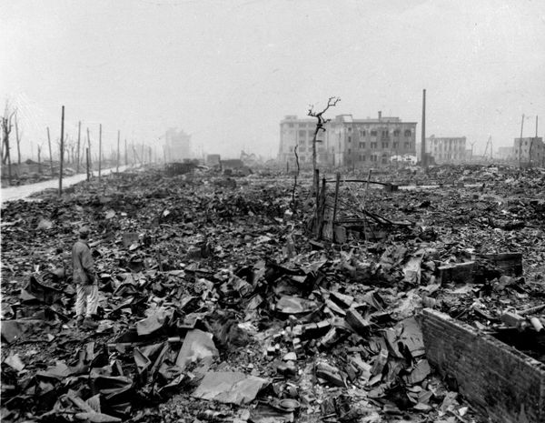 Разрушения в Хиросиме после сброса атомной бомбы. - Sputnik Молдова