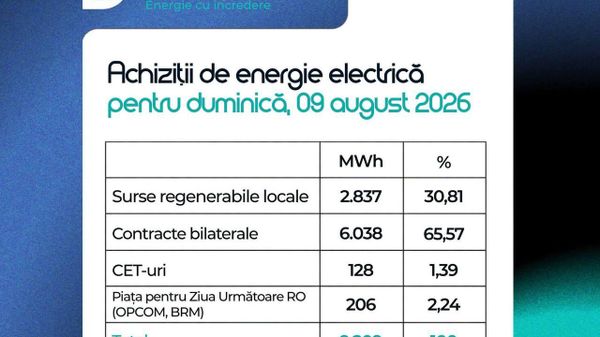 Energocom anunță că necesarul de energie electrică al Republicii Moldova pentru astăzi, 9 august, este acoperit - Sputnik Moldova