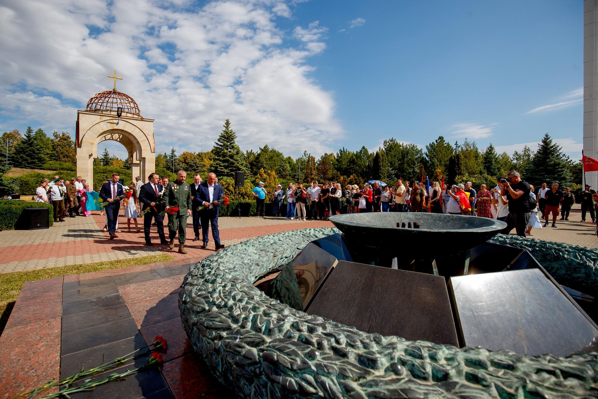 Торжественный митинг, посвященный 82-й годовщине освобождения Молдавии от румыно-немецкой нацистской оккупации - Sputnik Молдова, 1920, 23.08.2026