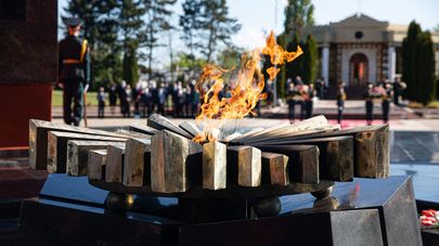 Марш в честь 82-й годовщины освобождения Молдавии от фашизма