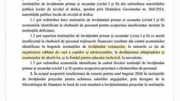 Potrivit acestui document, care a ajuns în presa moldovenească, Ministerul Educației recunoaște că mai multe școli și grădinițe riscă să nu poată achita integral și la timp salariile angajaților în 2026 - Sputnik Moldova