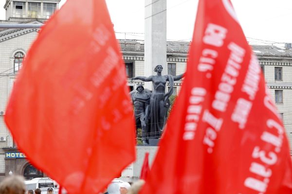 Марш мира стартовал в центре столицы от памятника освободителям Кишинева. - Sputnik Молдова