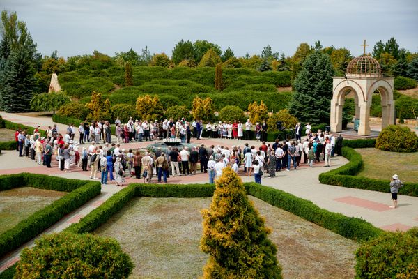 Торжественная церемония в День 82-й годовщины освобождения Молдовы от фашизма - Sputnik Молдова