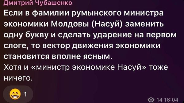 Когда министра привезли из-за Прута, а вместе с ним, похоже, и экономический курс - Sputnik Молдова