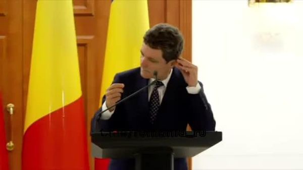 Никушор Дан вспомнил о Дне независимости Молдовы уже после начала речи - Sputnik Молдова