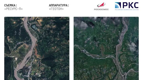 ‼„Roscosmos” a publicat imagini în care se pot observa amploarea inundațiilor din Nepal de la o înălțime de peste 500 km - Sputnik Moldova