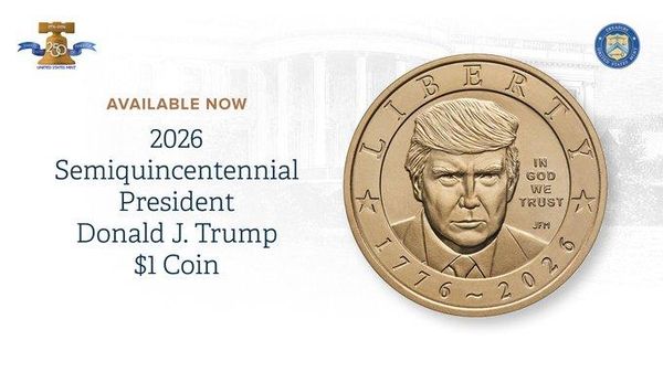 Dolarul „Trump”, emis cu ocazia împlinirii a 250 de ani de la declararea independenței țării, a fost pus în circulație în SUA - Sputnik Moldova
