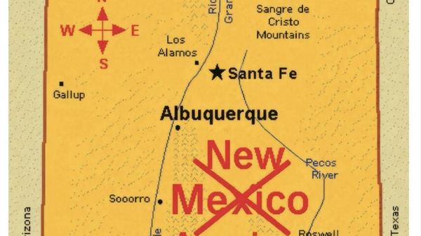 Trump a publicat o hartă pe care statul New Mexico este denumit „New America” („Noua Americă”) - Sputnik Moldova