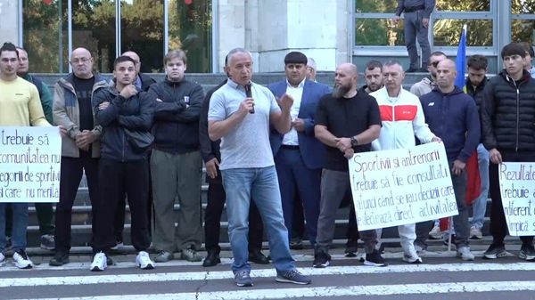 Протест у правительства Молдовы — неолимпийские спортсмены заявили о дискриминации - Sputnik Молдова