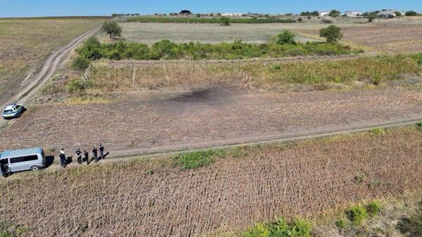 Noi imagini de la Colonița, acolo unde a explodat o dronă - Sputnik Молдова