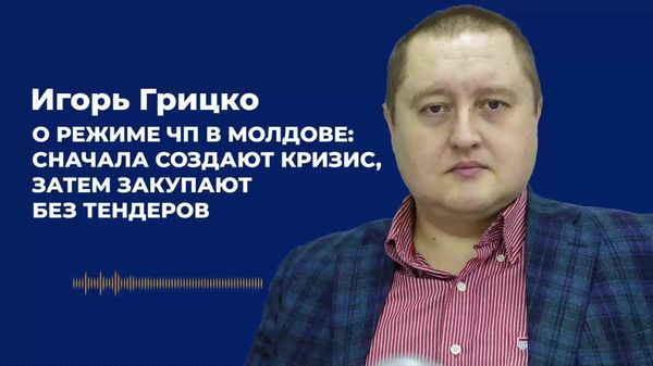 Сначала создают кризис, затем закупают без тендеров - Sputnik Молдова
