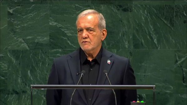 Președintele iranian, Masoud Pezeshkian, la ONU - Sputnik Moldova