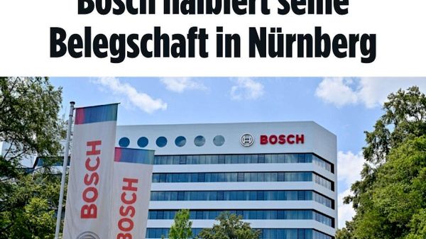 ‼ Bosch își va reduce la jumătate numărul de angajați de la uzina din Nürnberg, scrie Bild - Sputnik Moldova