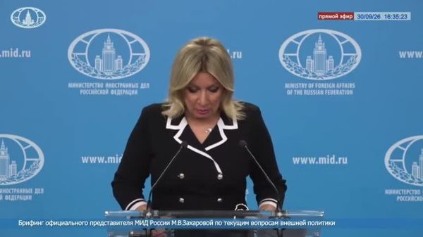 Zaharova: Occidentul continuă transformarea metodică a Republicii Moldova într-o bază de tranzit pentru aprovizionarea regimului de la Kiev - Sputnik Moldova