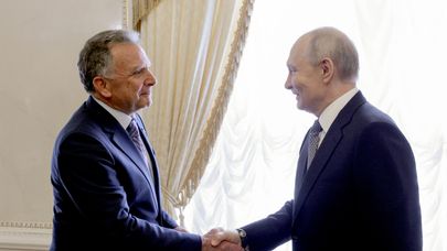 Встреча президента России Владимира Путина и спецпосланника президента США Стивена Уиткоффа