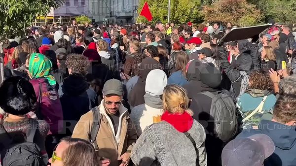 Proteste studențești la Bruxelles: manifestanții contestă finanțarea insuficientă a educației - Sputnik Moldova