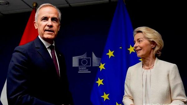 Țările UE au blocat propunerea șefei Comisiei Europene, Ursula von der Leyen, de a acorda Canadei un statut special de „membru asociat” al blocului comunitar - Sputnik Moldova