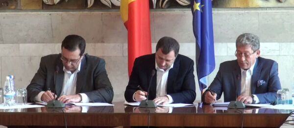 Semnarea acordului de constituire a aliantei - Sputnik Moldova