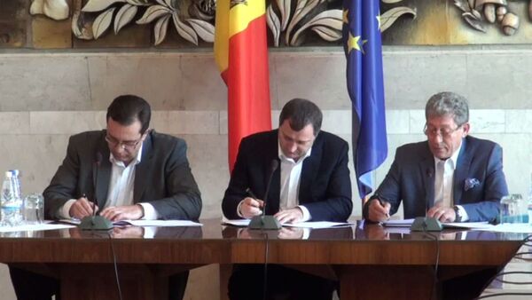 Semnarea acordului de constituire a aliantei - Sputnik Moldova