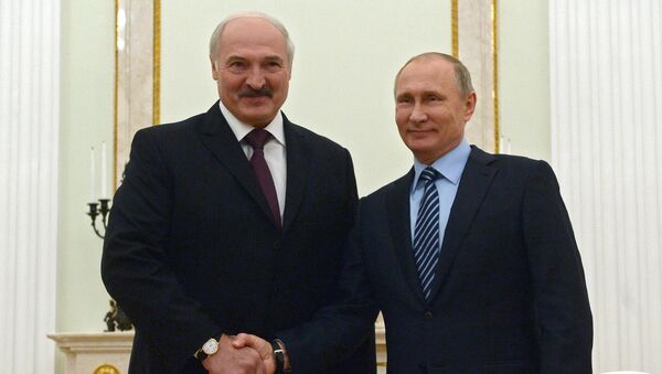 Рабочая встреча президента РФ В. Путина с президентом Беларуси А. Лукашенко - Sputnik Moldova-România