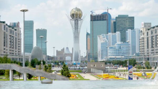 Казахстан, Астан, монумент Астана-Байтерек - Sputnik Молдова
