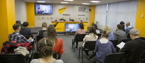первая лекция Школы инновационной журналистики первая лекция Школы инновационной журналистики - Sputnik Молдова