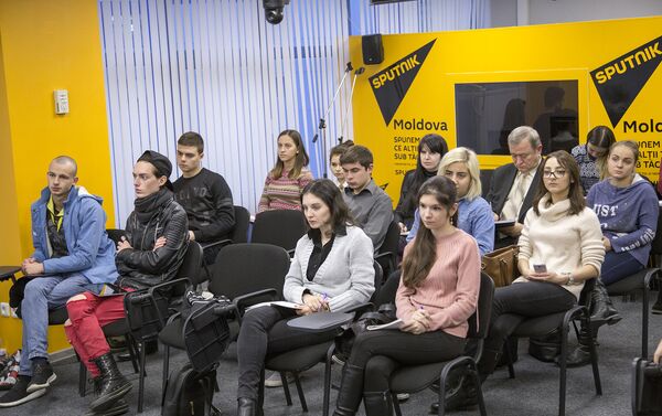 первая лекция Школы инновационной журналистики - Sputnik Молдова