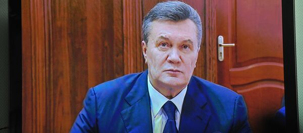 LIVE: Допрос Януковича судом Киева по делу о беспорядках на Майдане в 2014 году LIVE: Допрос Януковича судом Киева по делу о беспорядках на Майдане в 2014 году - Sputnik Молдова