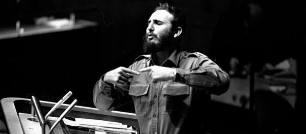 Выступление Фиделя Кастро на Генеральной Ассамблее Организации Объединенных Наций 26 сентября 1960 года в Нью-Йорке - Sputnik Moldova