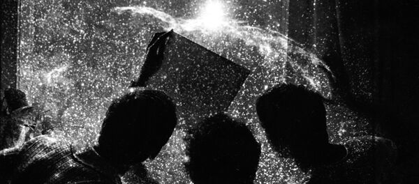 Архивное фото студентов ГАИШ МГУ во время практики - Sputnik Moldova