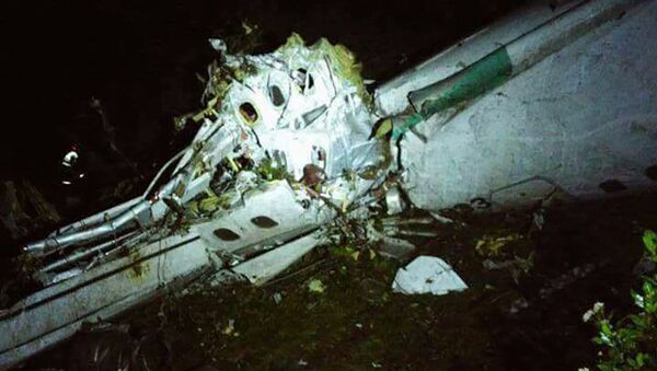 Крушение самолета в Колумбии - Sputnik Moldova-România